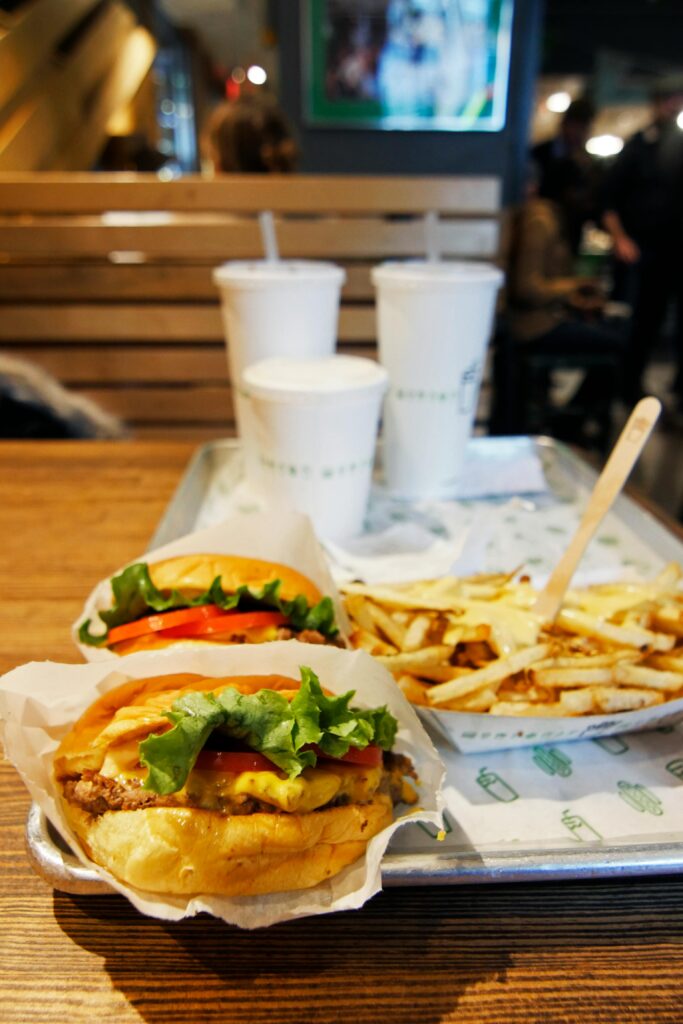 Delicious plant-based burger with fresh lettuce and tomatoes